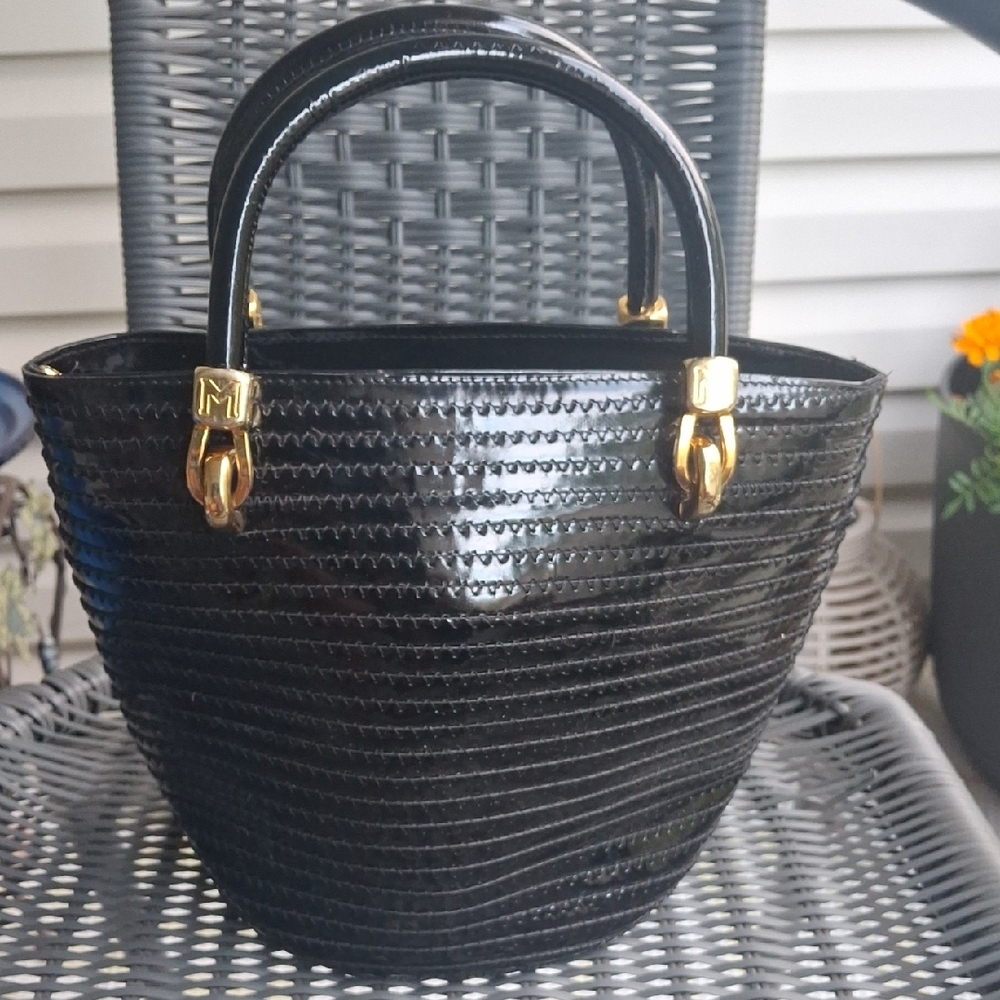 BRUNO MAGLI Black Handbag